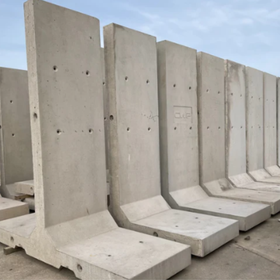 Freestanding T Walls - Order Yours From CWP Concrete Today!