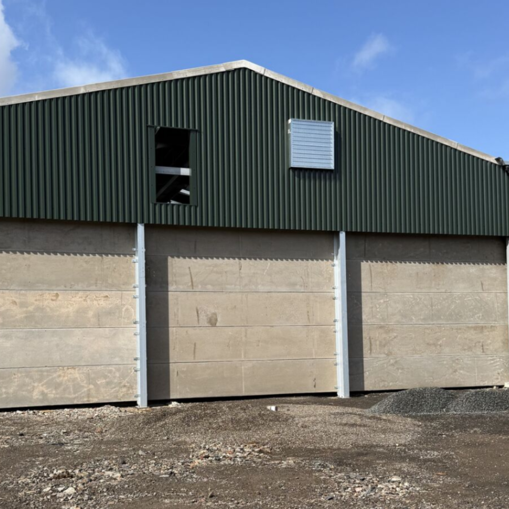 Precast concrete wall panels that were manufactured in Factory 1 at CWP