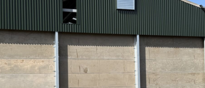 Precast concrete wall panels that were manufactured in Factory 1 at CWP