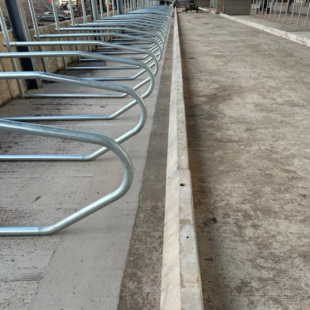 One of CWP's cubicle kerbs alongside a cubicle bed